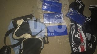 Gendarmería secuestró cinco kilos de cocaína cuando intentaron identificar a un joven que sigue prófugo