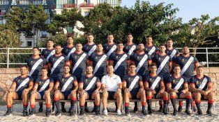 El plantel de Los Pumas que buscará este domingo la clasificación.