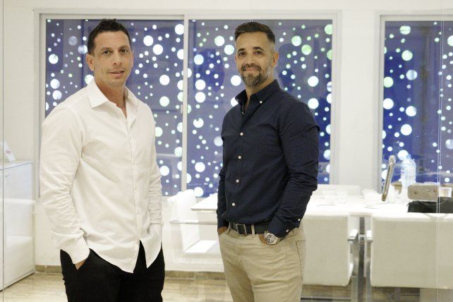 Central de Catering la fundó hace 17 años Juan Carlos Vaschetto (derecha) y en el 2023 se sumó Emiliano Dutra (izquierda).