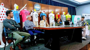 Valeria Chiaraviglio, Rubén Rézola y Fernando Alí participaron del lanzamiento de la Maratón de Abogados.