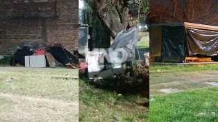 Vecinos de barrio Mayoraz denuncian la instalación de asentamientos ilegales y exigen respuestas.