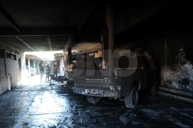 Así quedaron los autos afectados en el siniestro.
