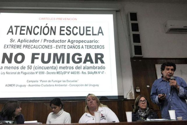 Amenazaron a docente entrerriana que denunció fumigaciones en escuelas rurales