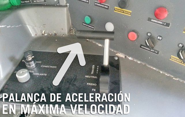 “El tren iba en velocidad ascendente”