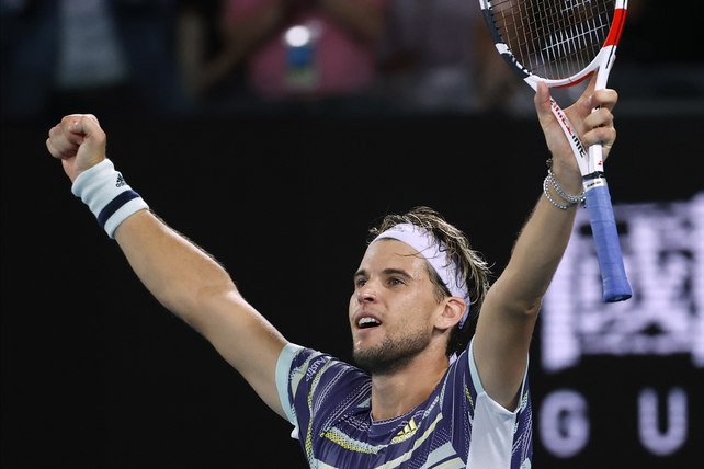 Thiem será el rival de Djokovic en la final del Abierto de Australia