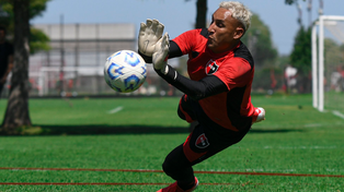 Keylor Navas tuvo una semana completa de entrenamiento y aparecerá en el arco de Newells.