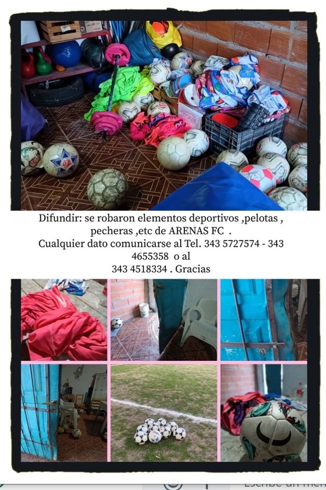 Desvalijaron Arenas Fútbol Club: Es un golpe muy grande