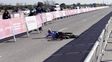 Impactante accidente en los Juegos Suramericanos: una ciclista uruguaya chocó contra una valla en Rafaela