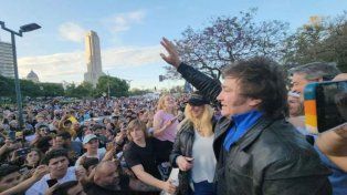 Javier Milei en Rosario