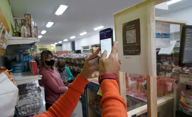 El sistema Billetera Santa Fe tiene 16 mil comercios adheridos.&nbsp;