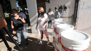Tarea solidaria en el Fonavi Centenario