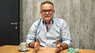 El Ministro de Seguridad de la Provincia de Santa Fe, Jorge Lagna.