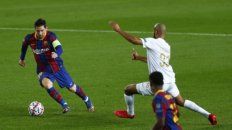 Messi condujo al Barsa y marcó de penal. Messi condujo al Barsa y marcó de penal.