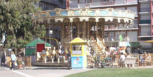 Deslumbrante. ¿Cómo entender esa magia si estás dando vueltas sobre un caballito