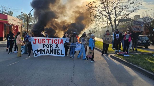 Marcha por Justicia: la familia y vecinos reclamaron por el esclarecimiento del asesinato de Emmanuel Mendoza