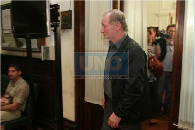 Preso ejemplar. Sterz cumplía con las salidas laborales