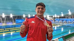 Dante Nicola cerró su participación en Santiago del Estero con récord nacional en 50 pecho.
