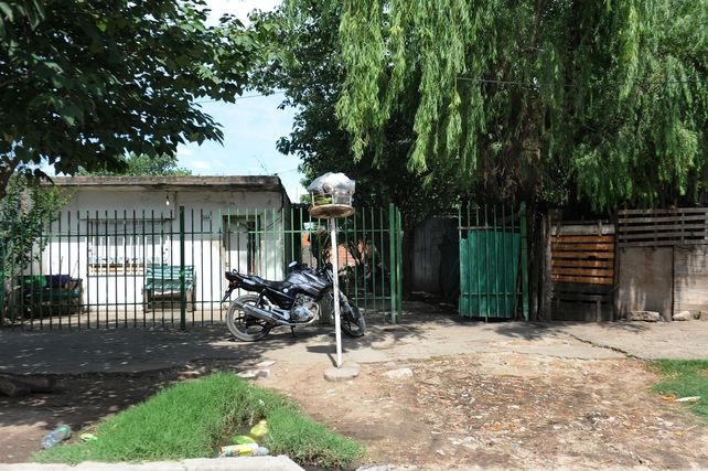 El lugar. La casa donde hace dos años se desató la tragedia ahora juzgada.