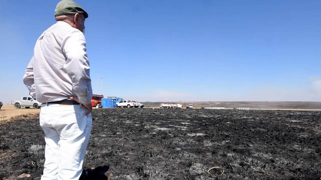 El peor incendio de la década que sufren las sierras de Córdoba