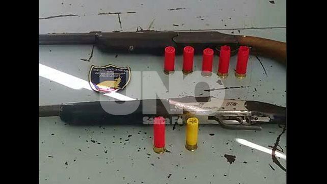 Colastiné: persecución y aprehensión de un delincuente con dos escopetas