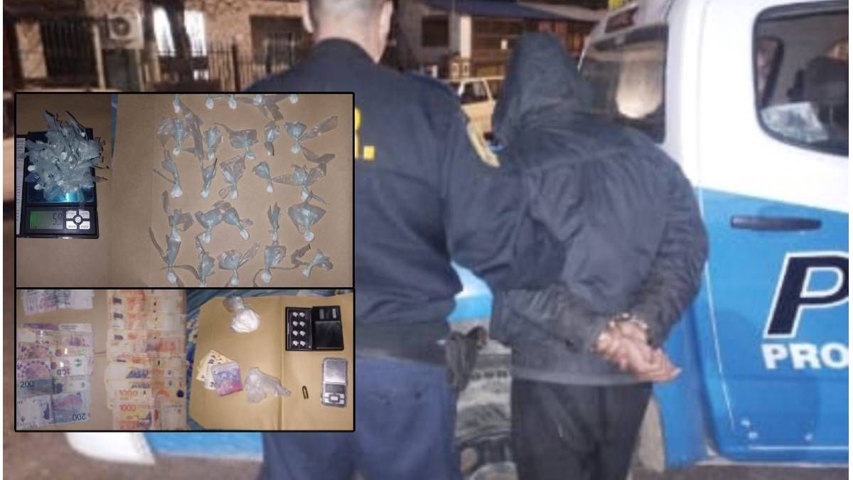 Adolescente fue detenido con bochitas de cocaína y quedó alojado en el ...