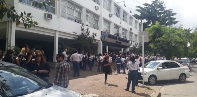 El edificio del Servicio Penitenciario Bonaerense