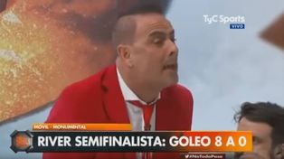 Lunati arremetió contra todos después de la goleada de River