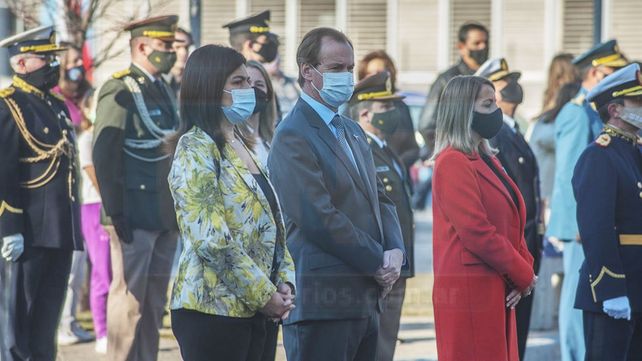Paraná: autoridades en el Acto del Día de la Independencia&nbsp;