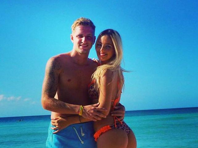 La rubia que predijo el gol salvador de Colazo