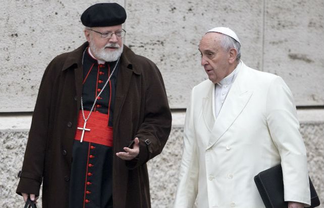 El tema. El Papa junto al cardenal O’Malley