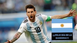 Lionel Messi hizo honor a la capitan&iacute;a en la selecci&oacute;n y a su condici&oacute;n de rosarino, y temprano poste&oacute; su salido