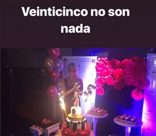 El look supersexy de Sol Pérez para festejar su cumpleaños: Veinticinco no son nada