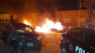 Incendio Comisaría &nbsp;22° de Rosario