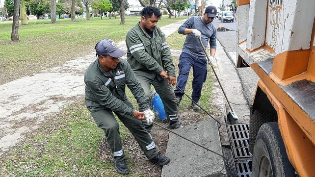 Recomendaciones. Se pide a los vecinos no arrojar residuos a la vía pública y eliminar recipientes con agua.
