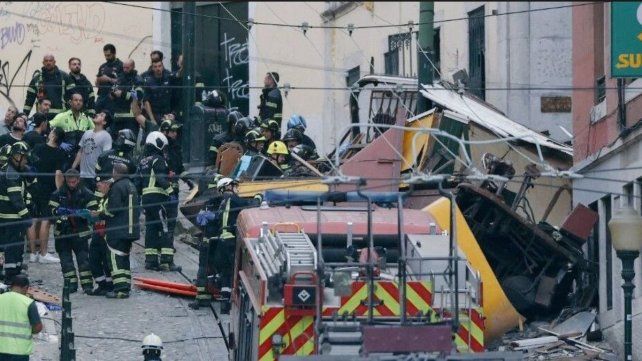 Tras el descarrilamiento del funicular de Lisboa