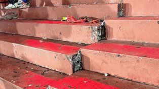 La tribuna de Independiente volvió a sufrir un desprendimiento, fue el segundo en pocos días.