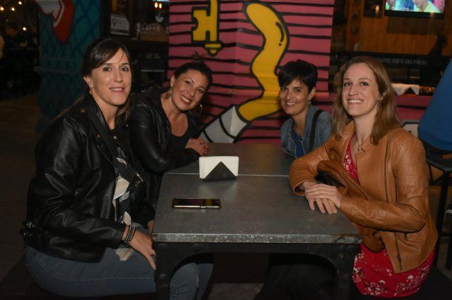 Jimena Chamorro, Paulina Fraegri, Maria José Potenza y Tamara Galimberti.