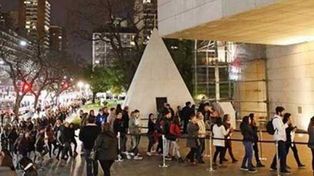 Una multitud recorrió La Noche de los Museos en Buenos Aires