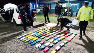 Condenado por llevar 85 kilos de cocaína en globos de piñata
