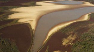 La bajante del río Paraná y la sequía provocó la desaparición de lagunas en las islas de Victoria. Capacitan a los pobladores para hacer frente a incendios&nbsp;