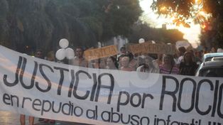Familiares de Rocío marchan a la Sara Faisal