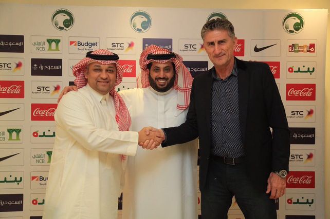 Va al Mundial. El Patón Bauza será el DT de Arabia Saudita en el Mundial de Rusia 2018.&nbsp;