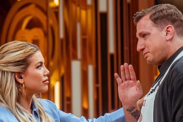 Wanda Nara consoló a Maxi López cuando rompió en llanto en Masterchef Celebrity