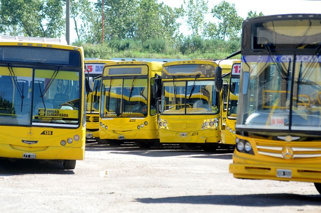 viejos conocidos. La flota de colectivos amarillos de Rosario Bus buscará seguir en el nuevo sistema.