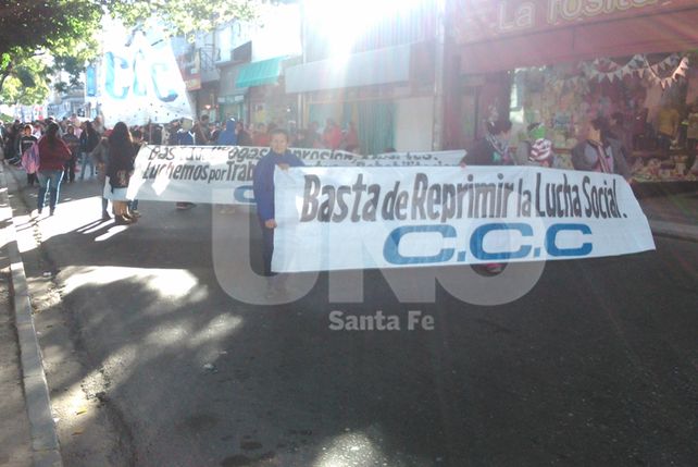 Una jornada de caos vehicular en el centro de Santa Fe&nbsp;