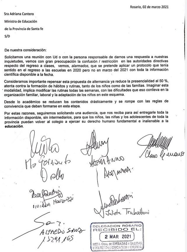 Por tercera vez
