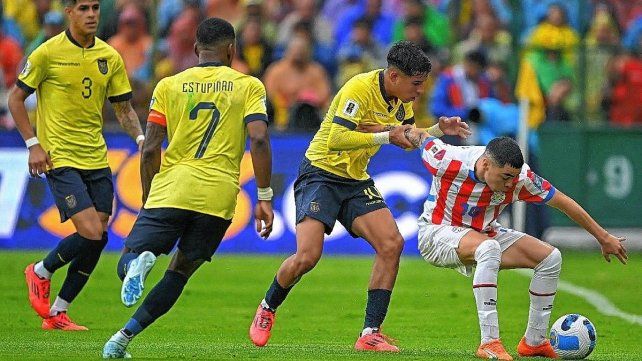 Ecuador y Paraguay igualaron sin goles.