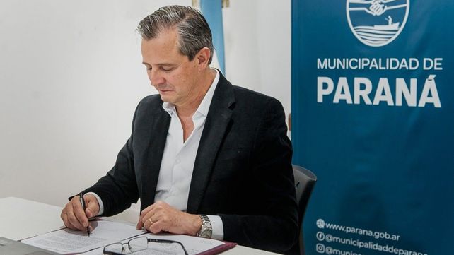 El intendente de Paraná