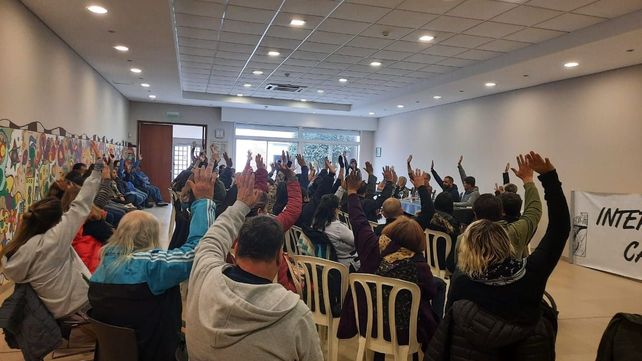 El plenario se desarrolló en la sede de Amsafe Caseros.