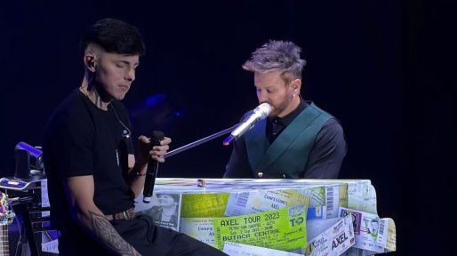 Axel protagonizó una noche mágica en el Teatro 3 de Febrero de Paraná